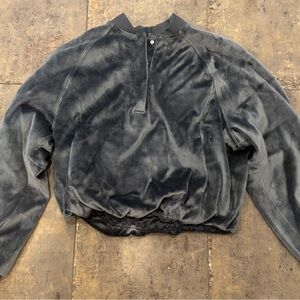 Lululemon Scuba Cropped Henley Pullover *velvet - retails at $158